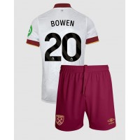 Maglia Calcio West Ham United Jarrod Bowen #20 Terza Divisa Bambino 2024-25 Manica Corta (+ pantaloncini)